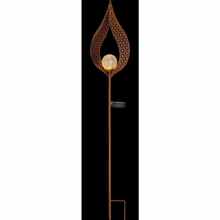 lampe solaire Globo LED Rouille, 1 lumière