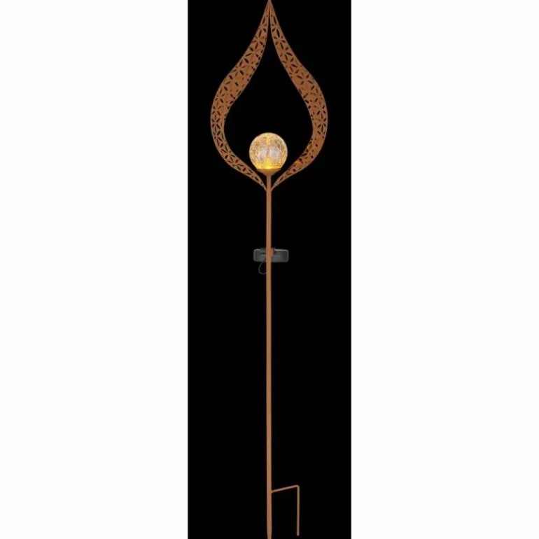 lampe solaire Globo LED Rouille, 1 lumière