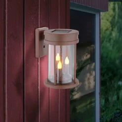 lampe solaire Globo LED Rouille, 3 lumières