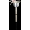 lampe solaire Globo SOLAR LED Acier inoxydable, 2 lumières, Changeur de couleurs