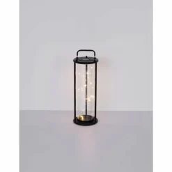 lampe solaire Globo SOLAR LED Noir, 1 lumière