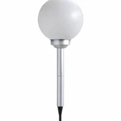 lampe solaire Globo SOLAR LED Argenté, 2 lumières