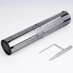 lampe solaire Hankinson LED Argenté, 1 lumière