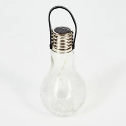 Lampe solaire Tian LED Noir, 1 lumière