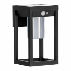 Lampe solaires Eglo MARTANO LED Noir, 1 lumière, Détecteur de mouvement
