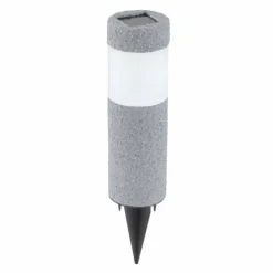 Lampe solaires Eglo STONE LED Gris, 1 lumière