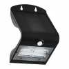 Lampe solaires Eglo-Leuchten LAMOZZO LED Noir, 1 lumière, Détecteur de mouvement