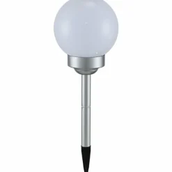 Lampe solaires Globo LED Argenté, 2 lumières