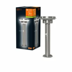 Lampe solaires LEDVANCE ENDURA® Acier inoxydable, 1 lumière, Détecteur de mouvement