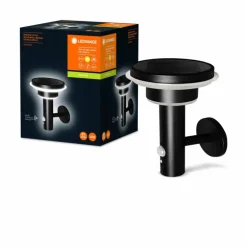 Lampe solaires LEDVANCE ENDURA® Noir, 1 lumière, Détecteur de mouvement