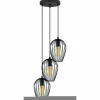 Luminaires Eglo Suspensions|Lampe suspendue Eglo NEWTOWN Noir, 3 lumières