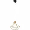 Luminaires Eglo Suspensions|Lampe suspendue Eglo TARBES Noir, 1 lumière