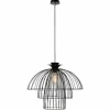 Luminaires Lucide Suspensions|Lampe suspendue Lucide LANTANA Noir, 1 lumière