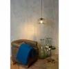 Luminaires Lucide Suspensions|Lampe suspendue Lucide VINTI Noir, 1 lumière