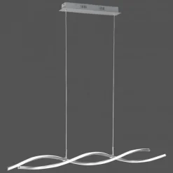 Luminaires Paul Neuhaus Éclairage Led|Lampe suspendue Paul Neuhaus POLINA LED Acier inoxydable, 2 lumières