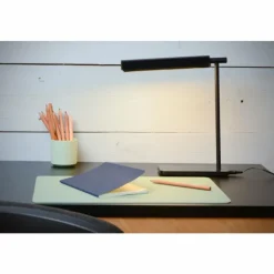 Luminaires Lucide Lampes À Poser|Lampes de table Lucide LEVI LED Noir, 1 lumière