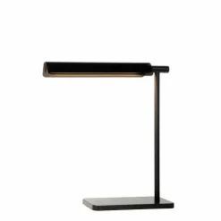 Luminaires Lucide Lampes À Poser|Lampes de table Lucide LEVI LED Noir, 1 lumière
