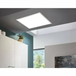 Luminaires Eglo Luminaires Encastrés|Lampes de travail Eglo-Leuchten SALOBRENA-RGBW LED Blanc, 1 lumière, Télécommandes