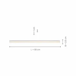 Luminaires Paul Neuhaus Éclairage Led|lampes pour bandeaux Paul Neuhaus AMON LED Argenté, 1 lumière, Détecteur de mouvement