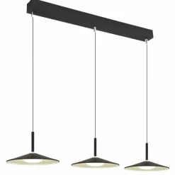 Luminaires Globo Lighting Éclairage Led|Lampone Suspension LED Noir, 1 lumière