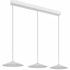 Luminaires Globo Lighting Suspensions|Lampone Suspension LED Blanc, 1 lumière