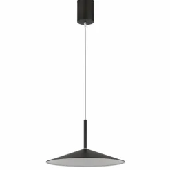 Luminaires Globo Lighting Suspensions|Lampone Suspension LED Noir, 1 lumière