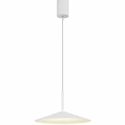 Luminaires Globo Lighting Éclairage Led|Lampone Suspension LED Blanc, 1 lumière