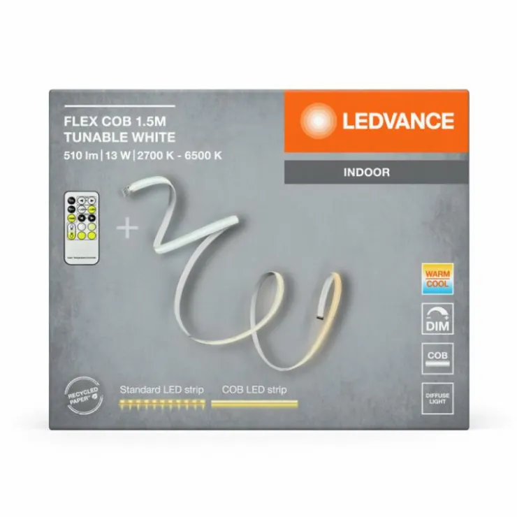 Luminaires Ledvance Rubans Led|LED Bande LED LED Jaune, 1 lumière, Télécommandes