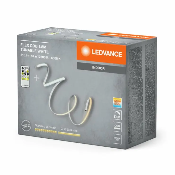 Luminaires Ledvance Rubans Led|LED Bande LED LED Jaune, 1 lumière, Télécommandes