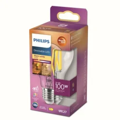 LED E27 11,5 Watt 2200-2700 Kelvin 1560 Lumen Philips