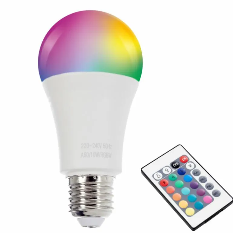 LED RGB E27 10W 2700 Kelvin 800 Lumen