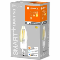 LEDVANCE Smart+ LED E14 4 watt 2700 kelvin 470 lumen