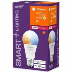 LEDVANCE SMART+ LED E27 9 watt 2700-6500 kelvin 806 lumen