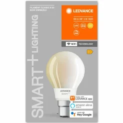 LEDVANCE SMART+ WiFi LED B22 6 watt 2700 kelvin 806 lumen