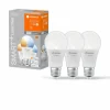 LEDVANCE SMART+ WiFi Lot de 3 LED E27 9 watt 2700-6500 kelvin 806 lumen