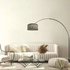 Luminaires Steinhauer Lampadaires Et Lampes Sur Pied|Light Lampadaire Noir, 1 lumière