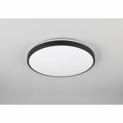 Luminaires Reality Éclairage Led|Loody Plafonnier LED Noir, 1 lumière, Détecteur de mouvement