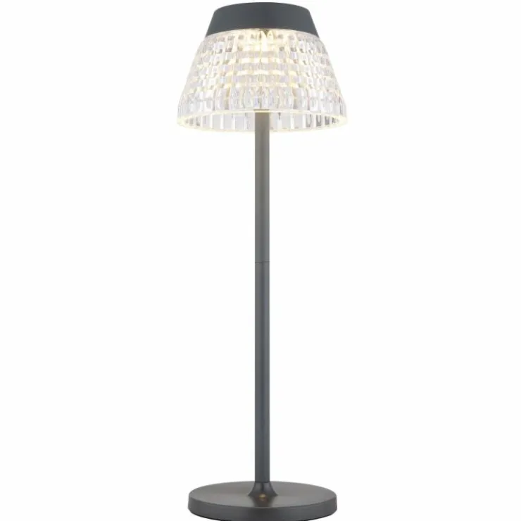 Luminaires Globo Lighting Éclairage Led|Lora Lampe à poser LED Anthracite, 1 lumière