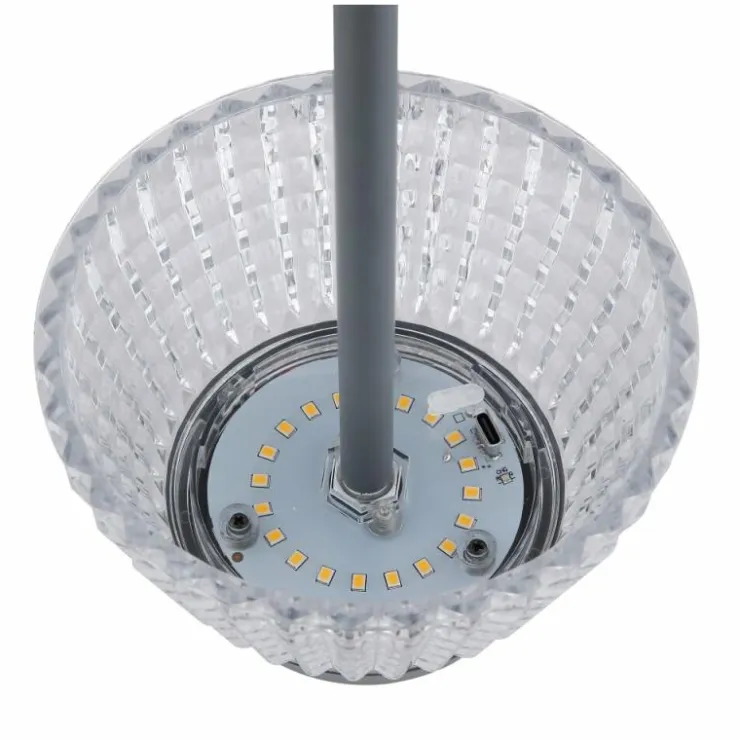 Luminaires Globo Lighting Éclairage Led|Lora Lampe à poser LED Anthracite, 1 lumière