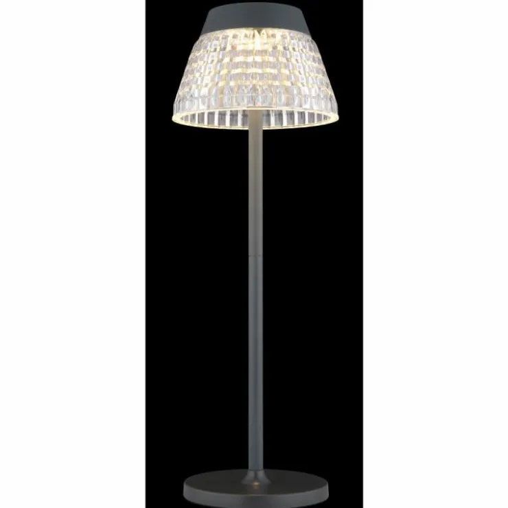 Luminaires Globo Lighting Éclairage Led|Lora Lampe à poser LED Anthracite, 1 lumière
