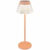 Luminaires Globo Lighting Éclairage Led|Lora Lampe à poser LED Rose, 1 lumière