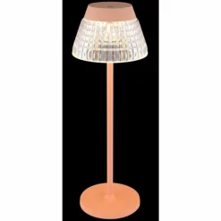 Luminaires Globo Lighting Éclairage Led|Lora Lampe à poser LED Rose, 1 lumière