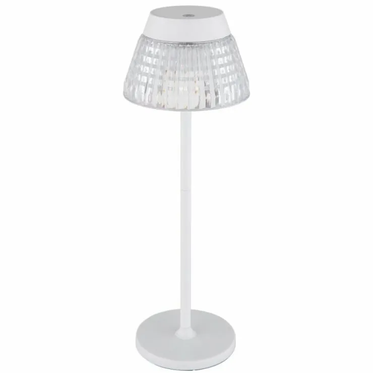 Luminaires Globo Lighting Éclairage Led|Lora Lampe à poser LED Blanc, 1 lumière