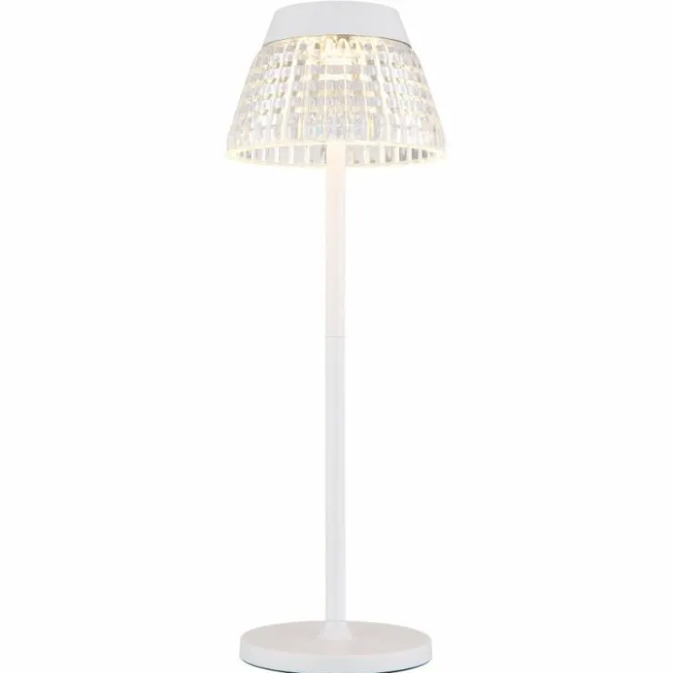 Luminaires Globo Lighting Éclairage Led|Lora Lampe à poser LED Blanc, 1 lumière