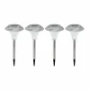 Lot de 5 lampes solaires Eglo SHINE LED Acier inoxydable, 4 lumières