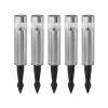 Lot de 5 lampes solaires Eglo SHINE LED Acier inoxydable, 5 lumières