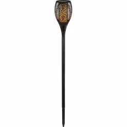 Lot de 9 lampes solaires Globo SOLAR LED Noir, 54 lumières