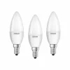 Lot de 3 Osram LED E14 5,7 Watt 2700 Kelvin 470 Lumen