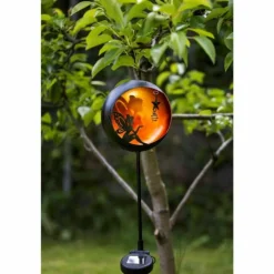 Luminaire déco Eglo Z_SOLAR LED Noir, 1 lumière