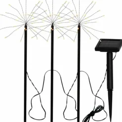 Luminaire déco Eglo Z_SOLAR LED Noir, 90 lumières